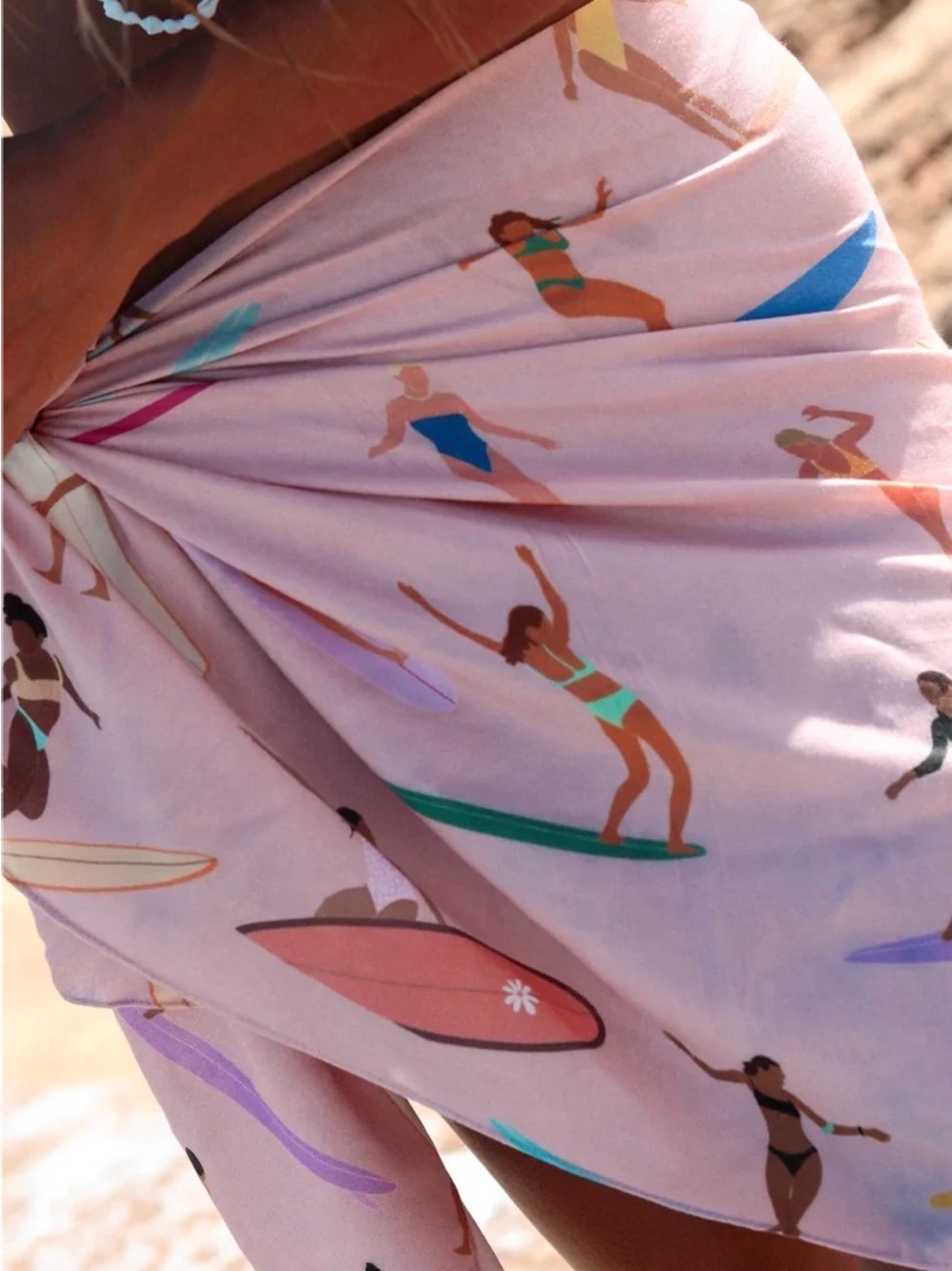 Tag Aloha Co. Queens of Waikiki Pareo—NWT
